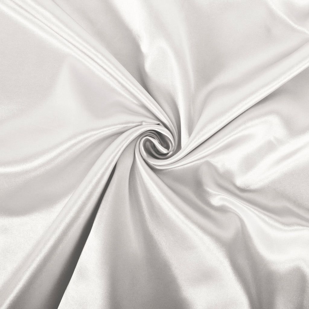 Life Comfort 2-Piece Satin Pillowcase, White 20" x 32" swirled