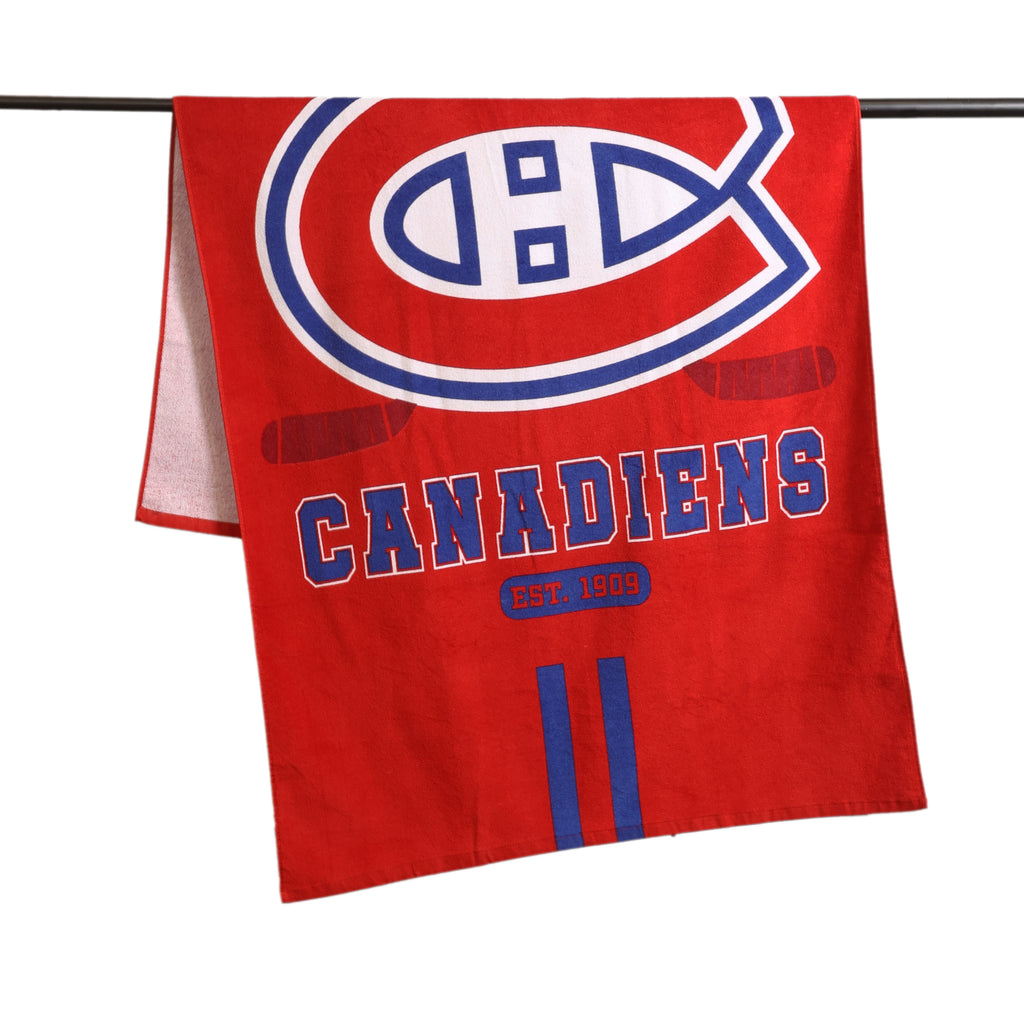 NHL Montreal Canadiens Beach Towel hanging