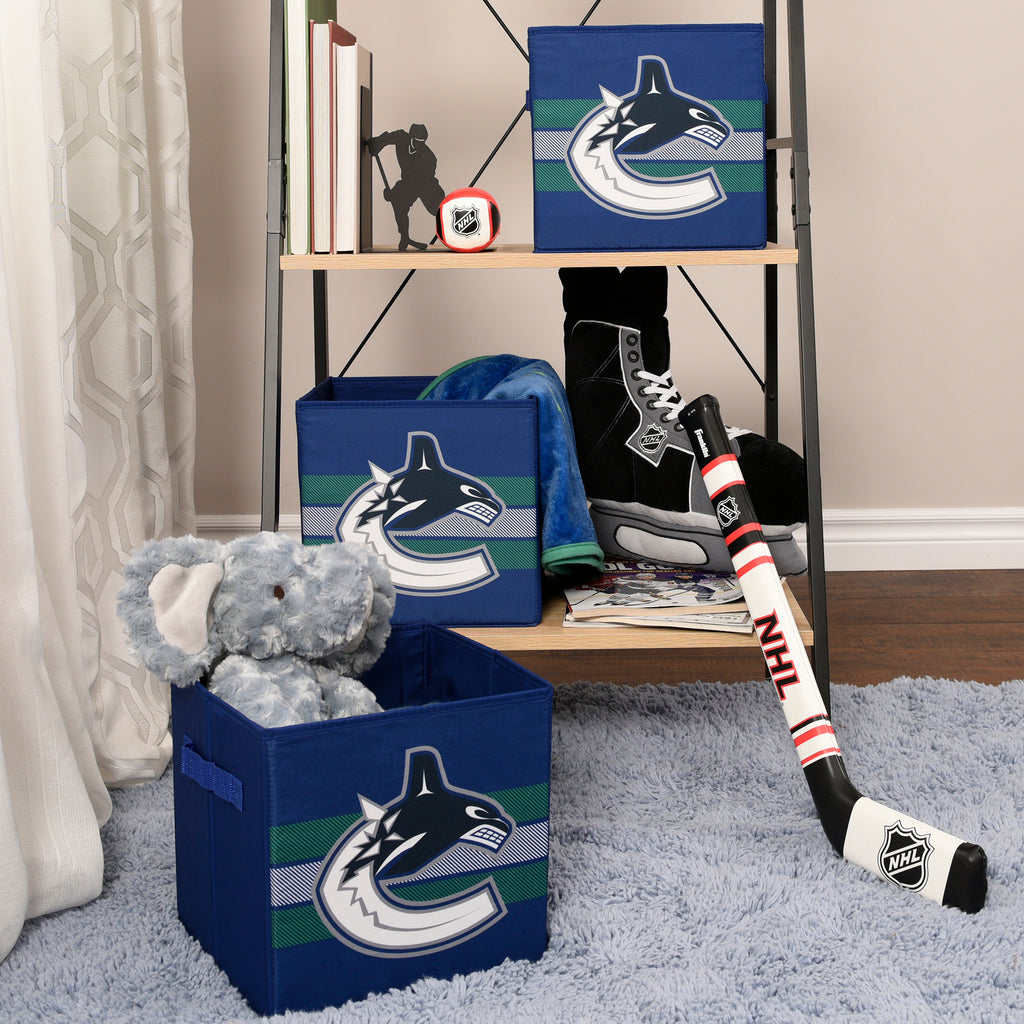 NHL Vancouver Canucks Foldable Containers room shot