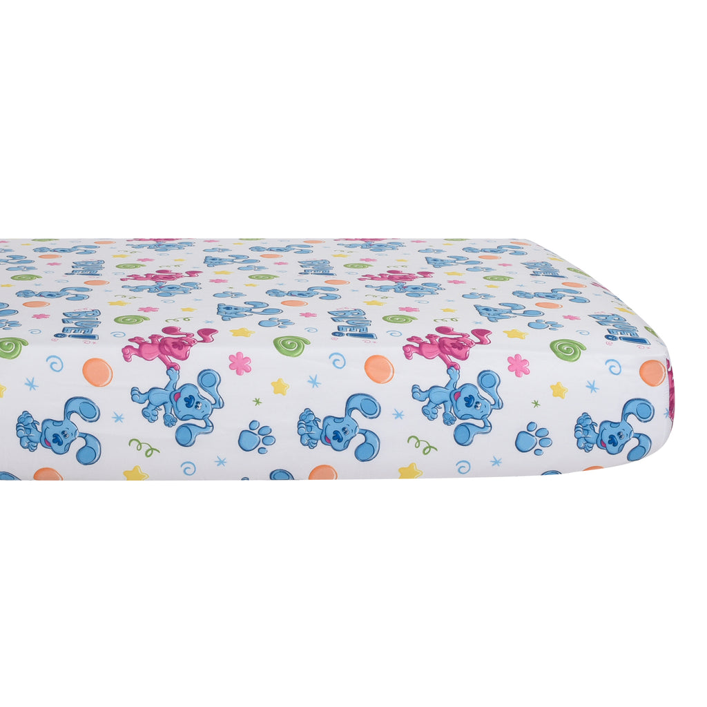 Blue's Clues Toddler Bedding Set fitted sheet