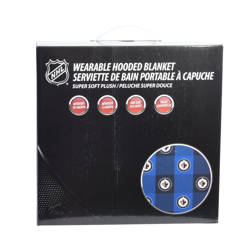 NHL Winnipeg Jets Wearable Blanket packaging front