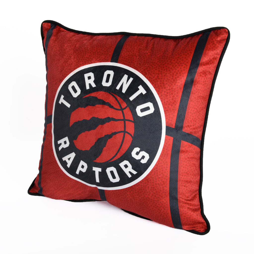 NBA Toronto Raptors Ball Décor Pillow quarter view