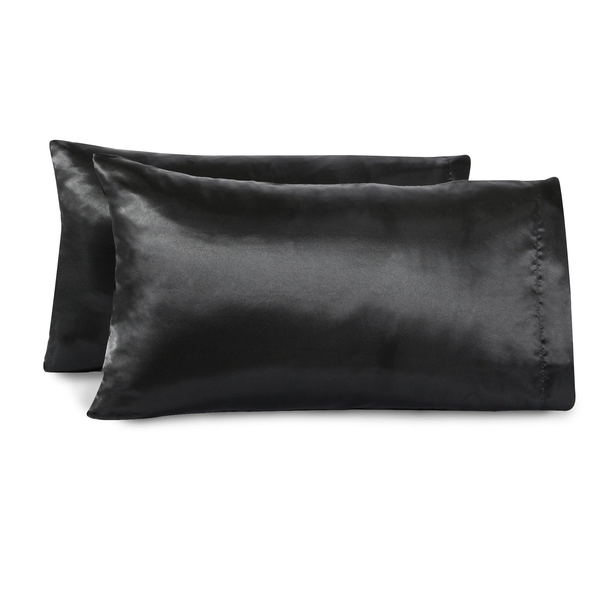 Black satin pillow hotsell