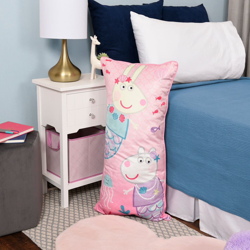 Peppa Pig Huggable Body Pillow back room shot