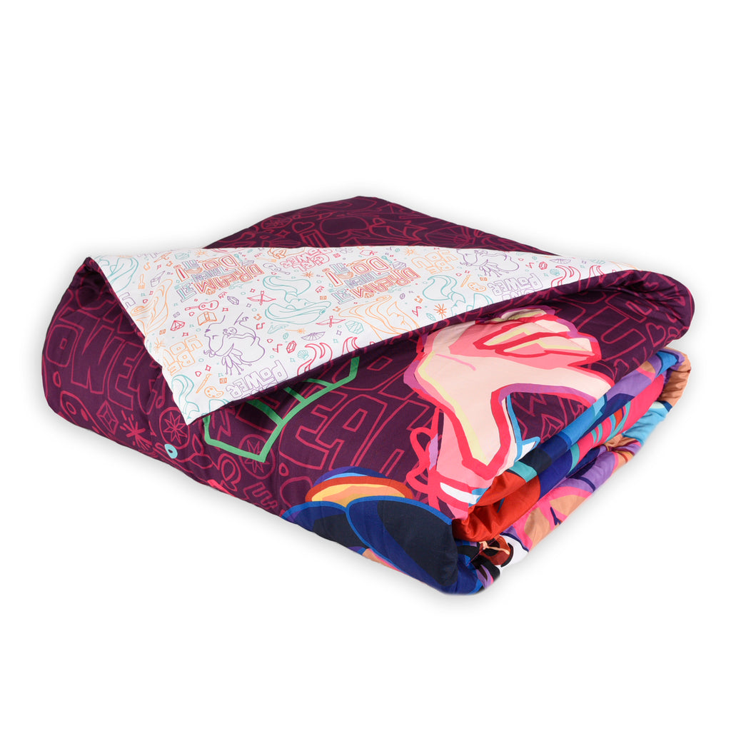 Disney Princess Twin/Full Comforter, 72" x 86" folded