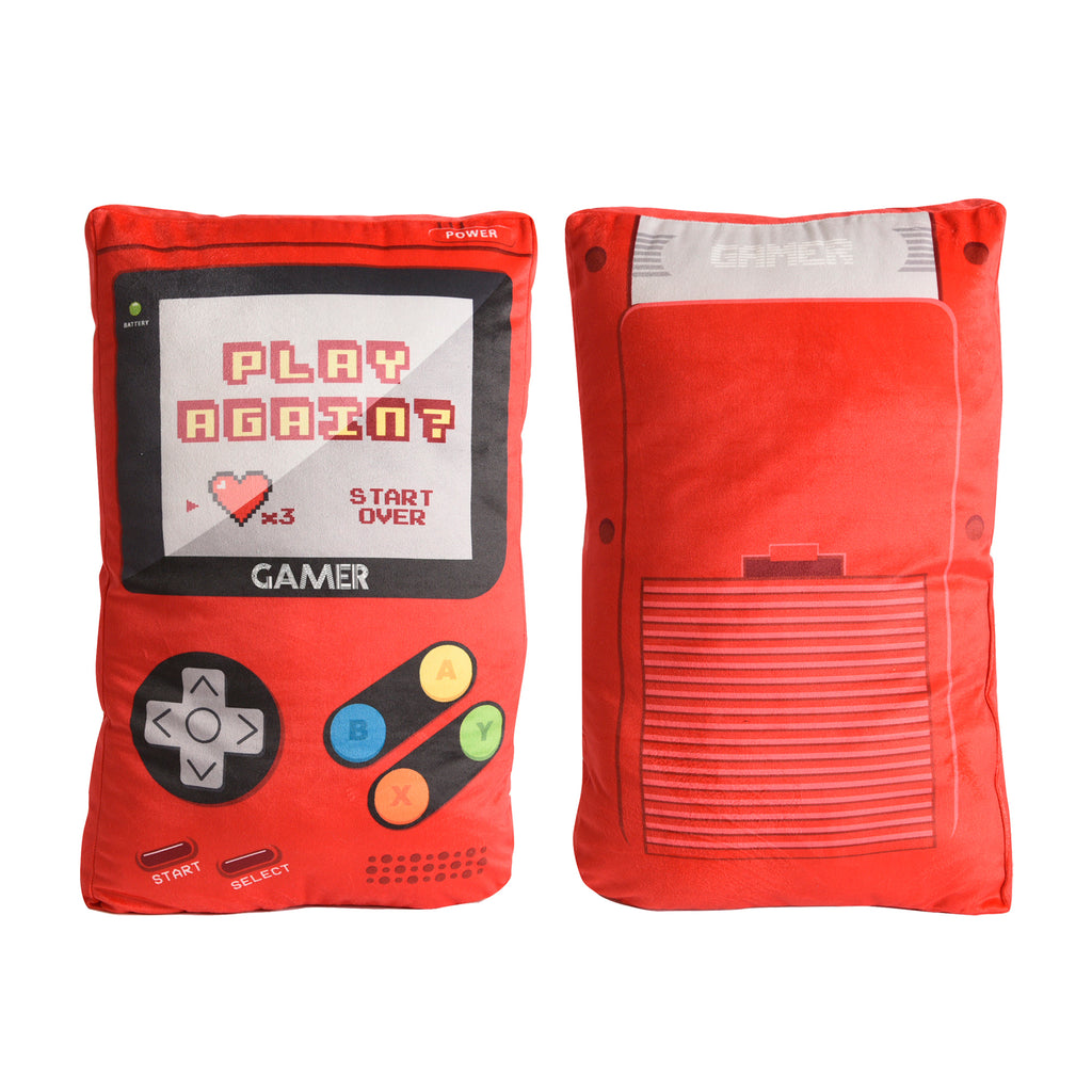 Controller Pillow, 10" x 22" Game Boy front and back