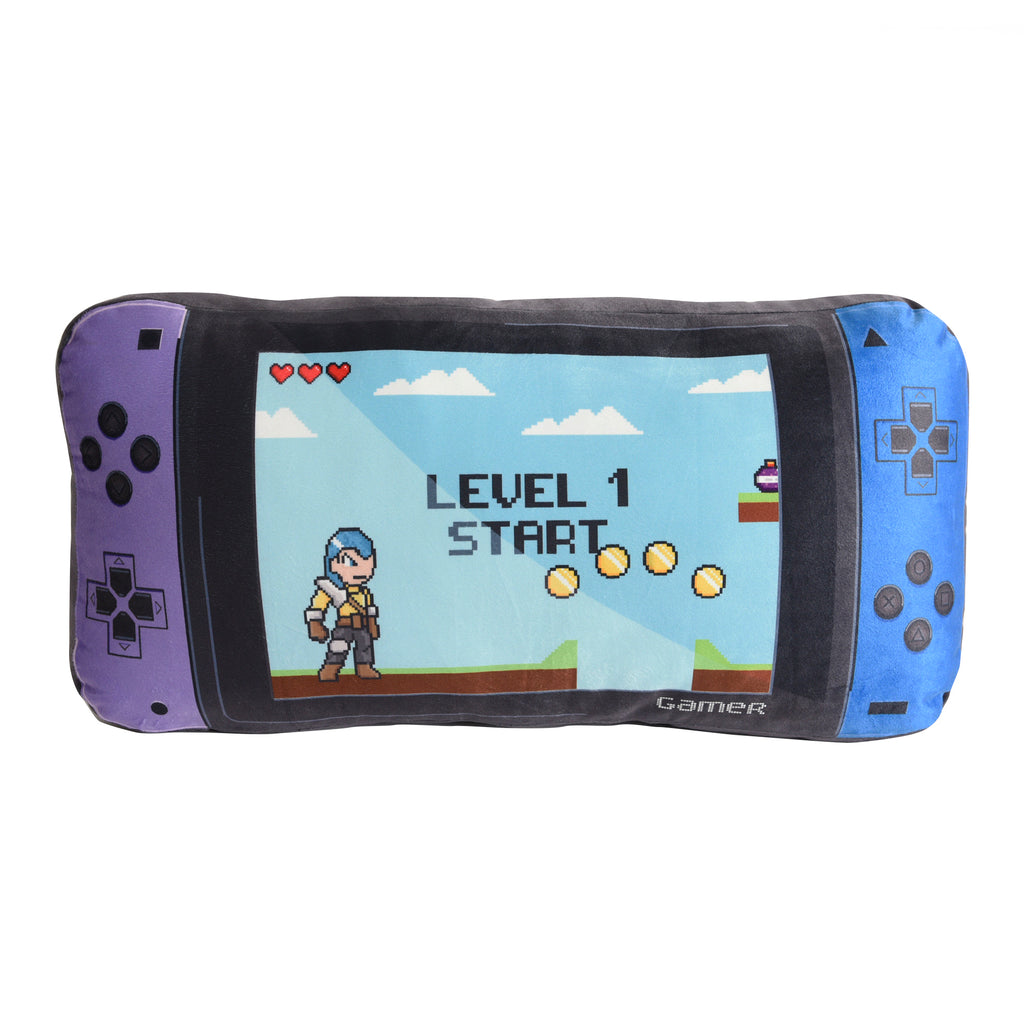 Controller Pillow, 10" x 22" Switch flat lay