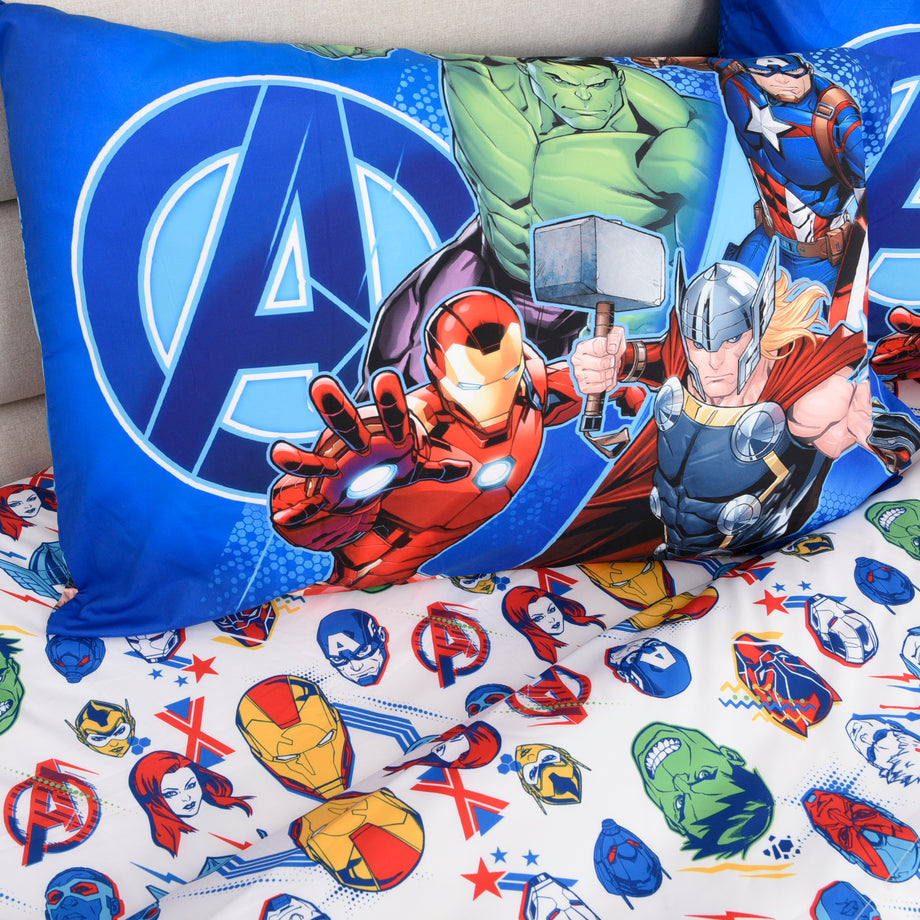 Avengers full deals size bedding set