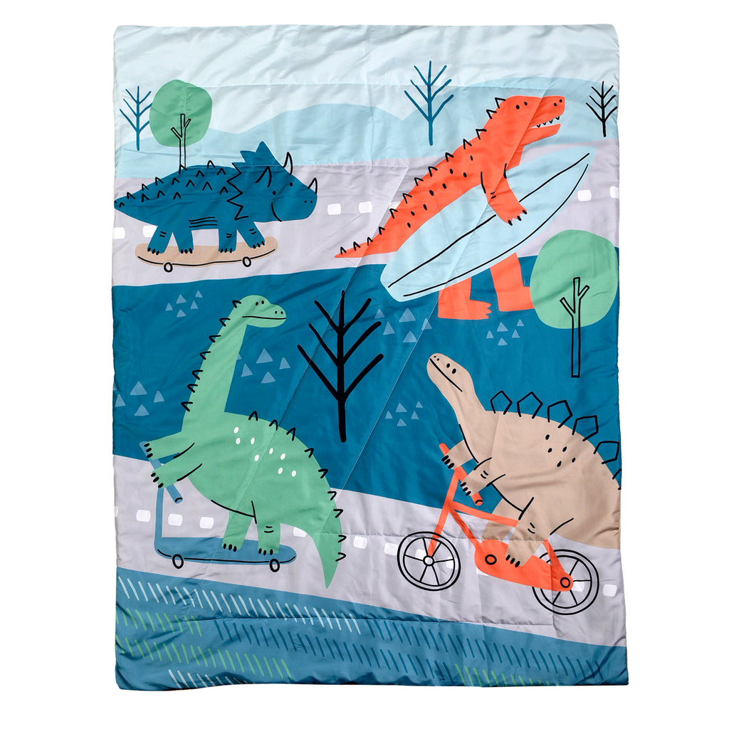 2-Piece Toddler Bedding Set, Dinotown comforter front