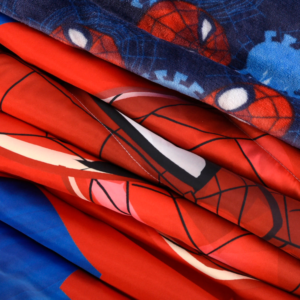 Marvel Spider-Man 2-Piece Toddler Bedding Set close up