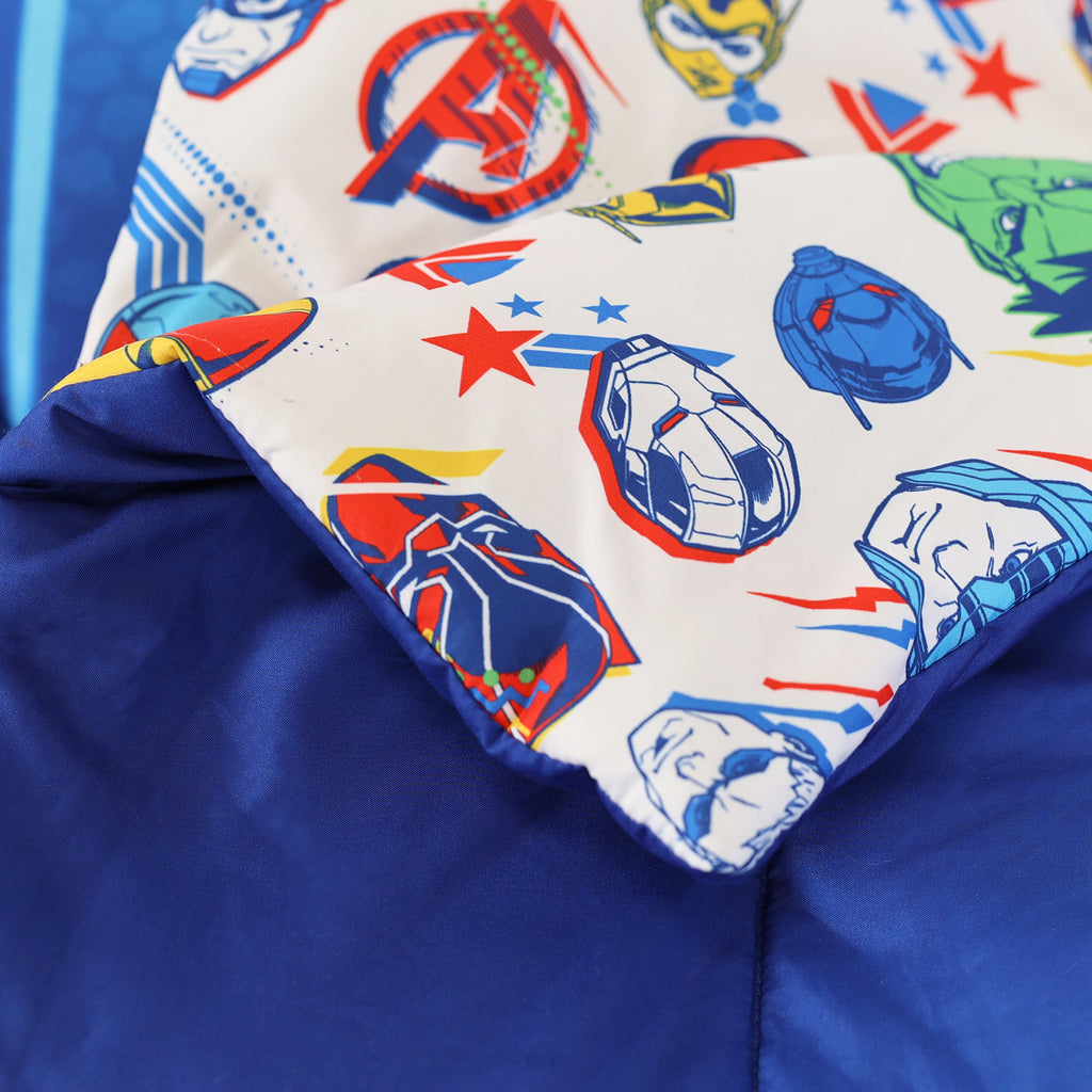 Marvel Avengers Twin/Full Comforter, 72" x 86" close up