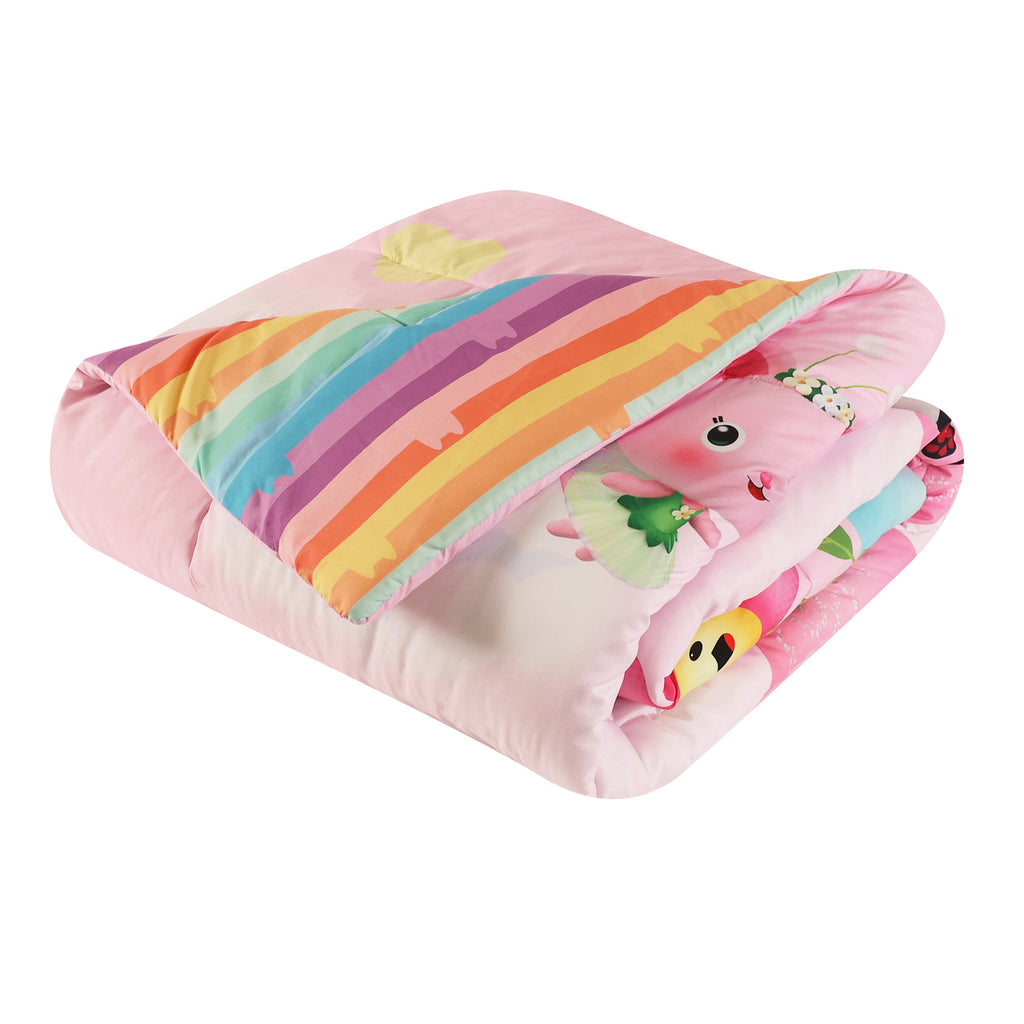 Gabby's Dollhouse Twin/Full Comforter, 72" x 86" folded