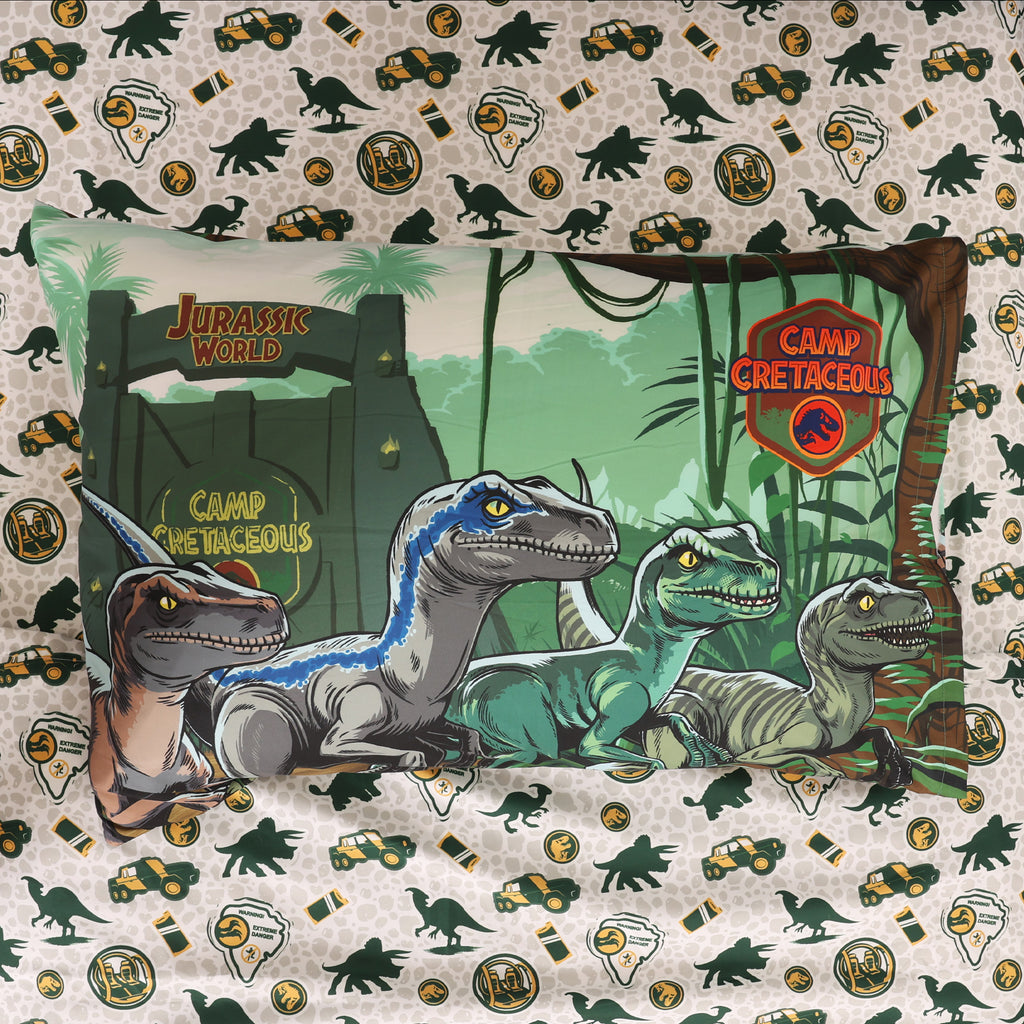 Jurassic Park 3-Piece Twin Sheet Set