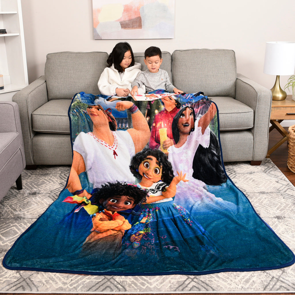 Disney Encanto Kids Oversized Blanket, 60" x 90" lifestyle