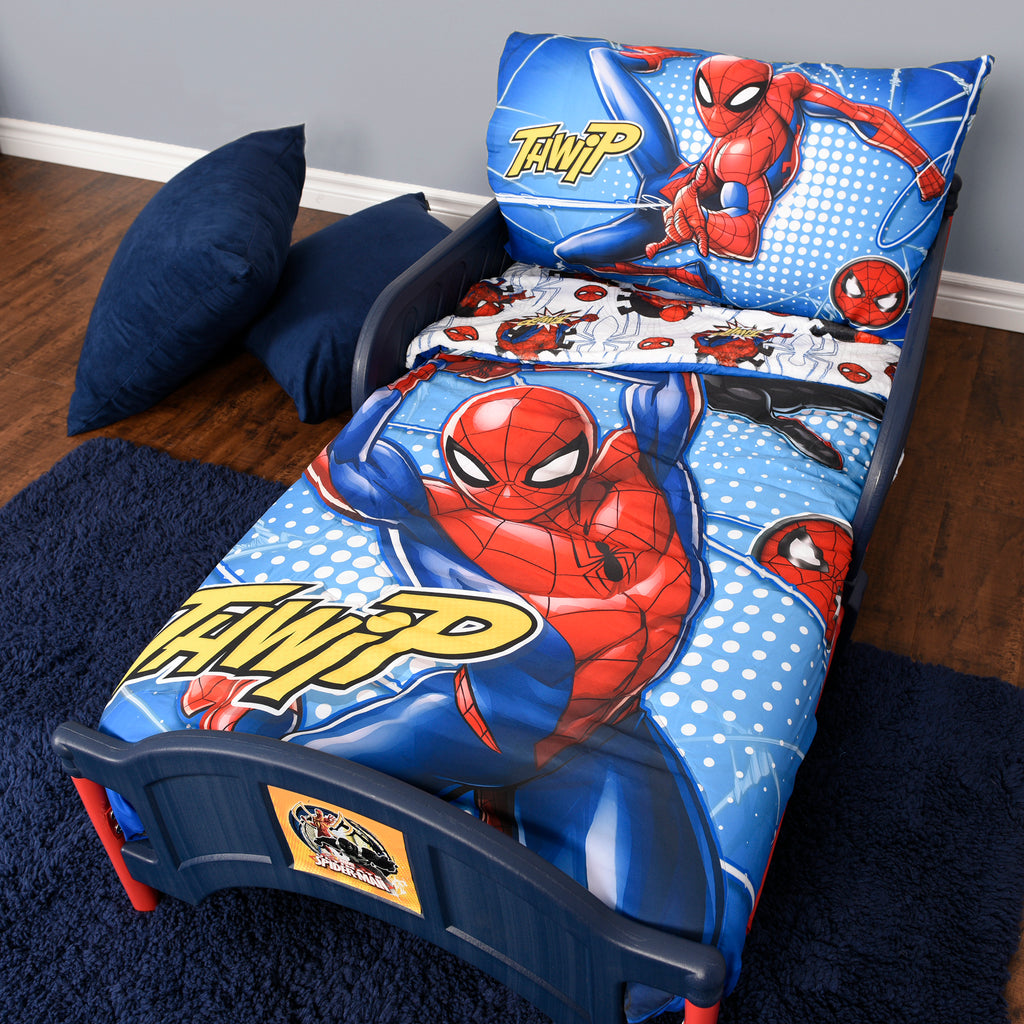  Marvel Spider-Man Toddler Bedding Set room shot