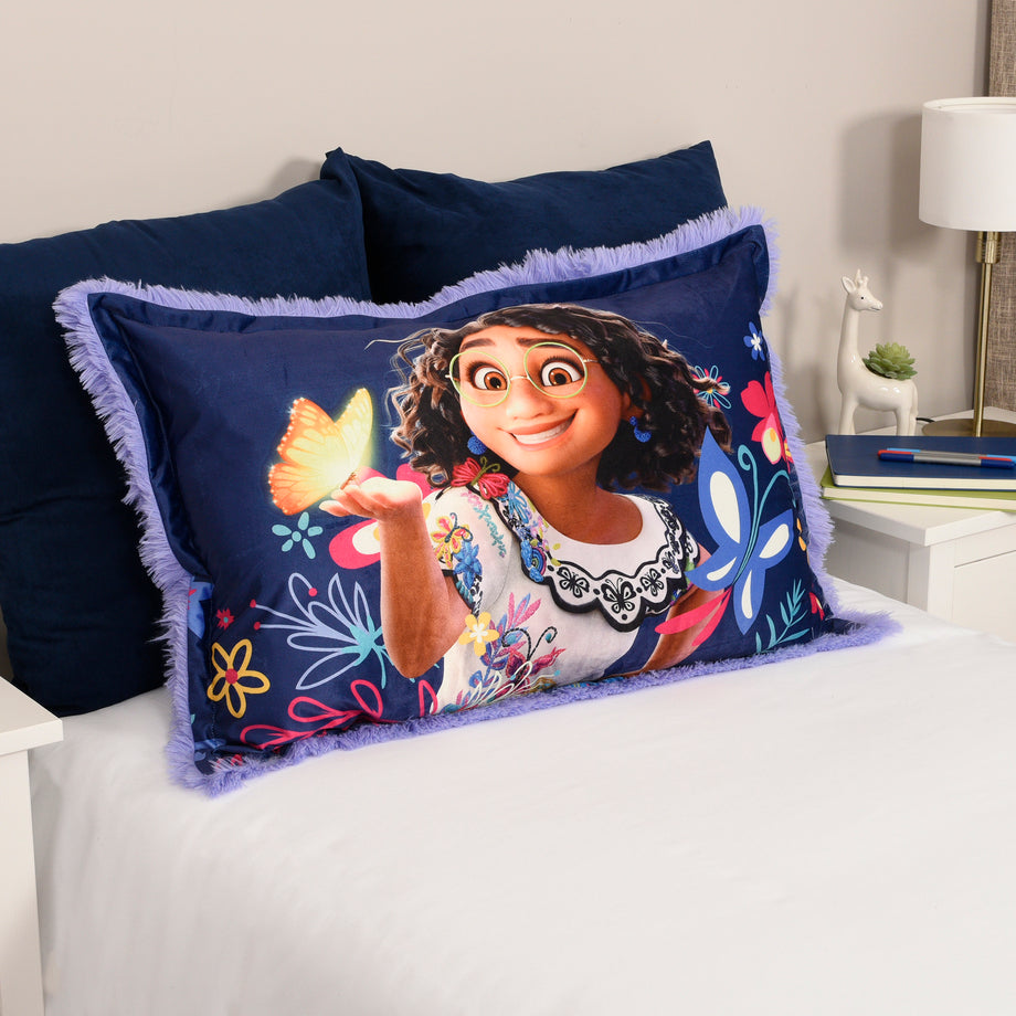 Disney Encanto Jumbo Funky Fur Pillow 20 x 30