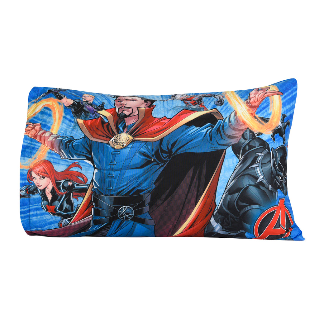 Marvel Avengers 2 Pack Pillowcases, 20" x 30" back