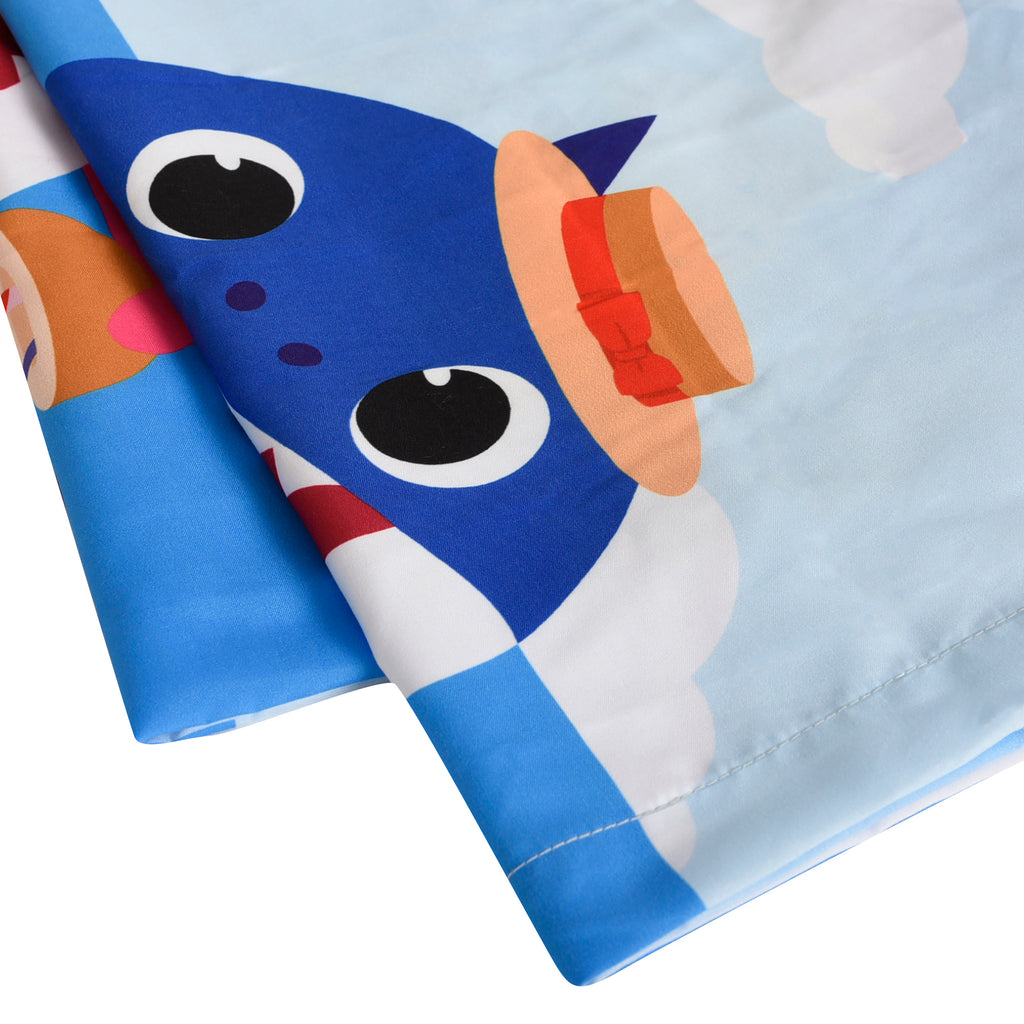 Baby Shark 2 Pack Pillowcases, 20" x 30" close up