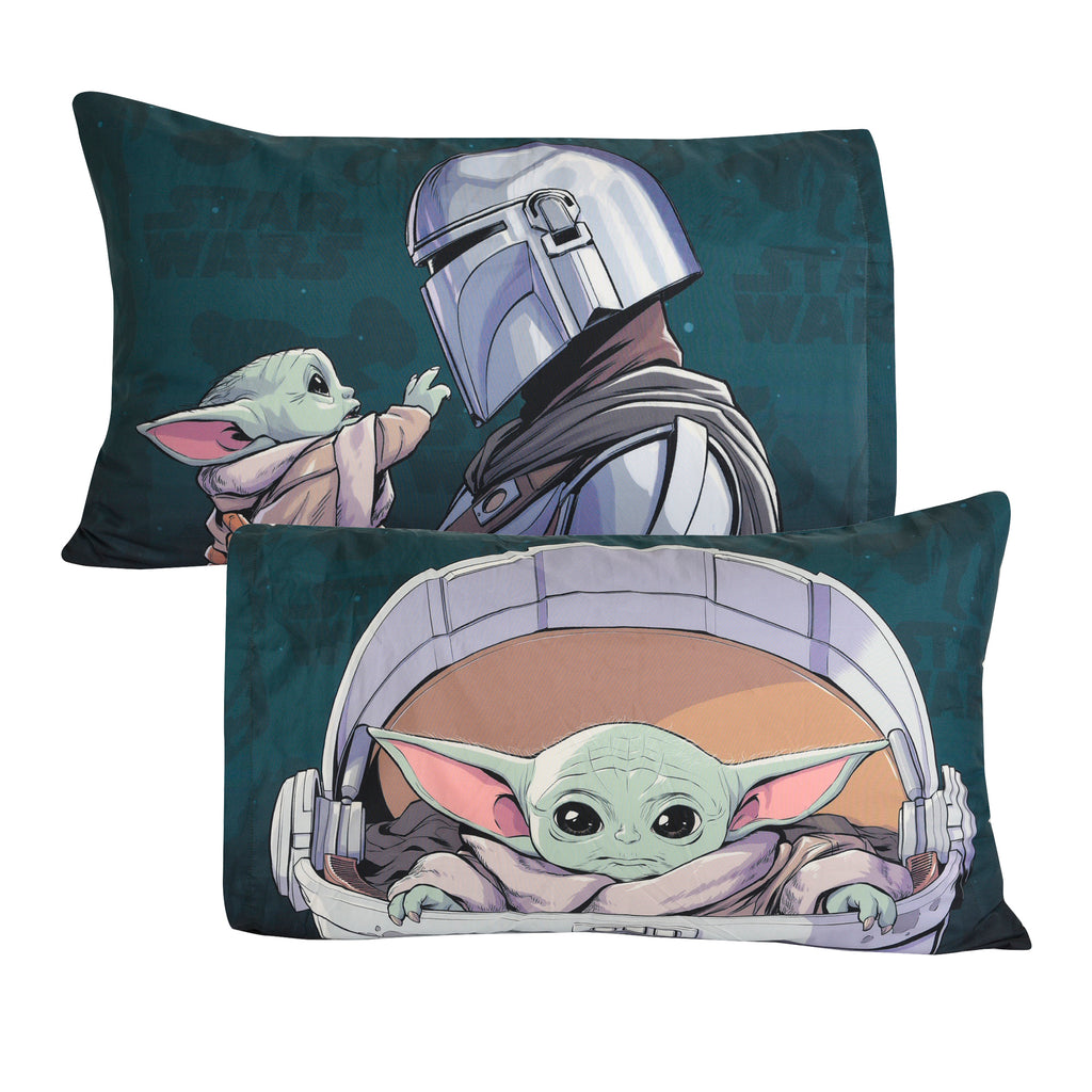 Star Wars The Mandalorian 2 Pack Pillowcases, 20" x 30"