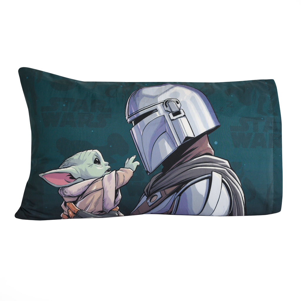 Star Wars The Mandalorian 2 Pack Pillowcases, 20" x 30" front