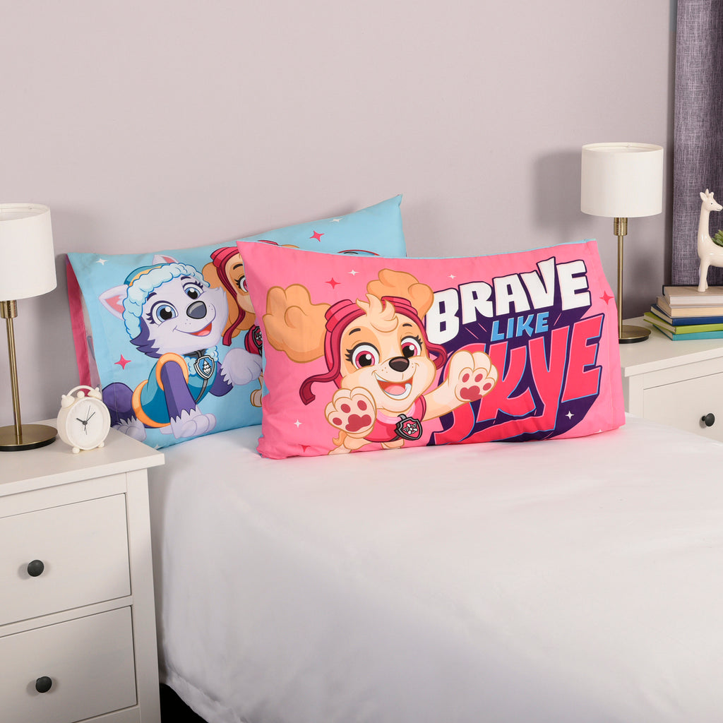 Paw Patrol 2 Pack Pillowcases, 20" x 30" room shot