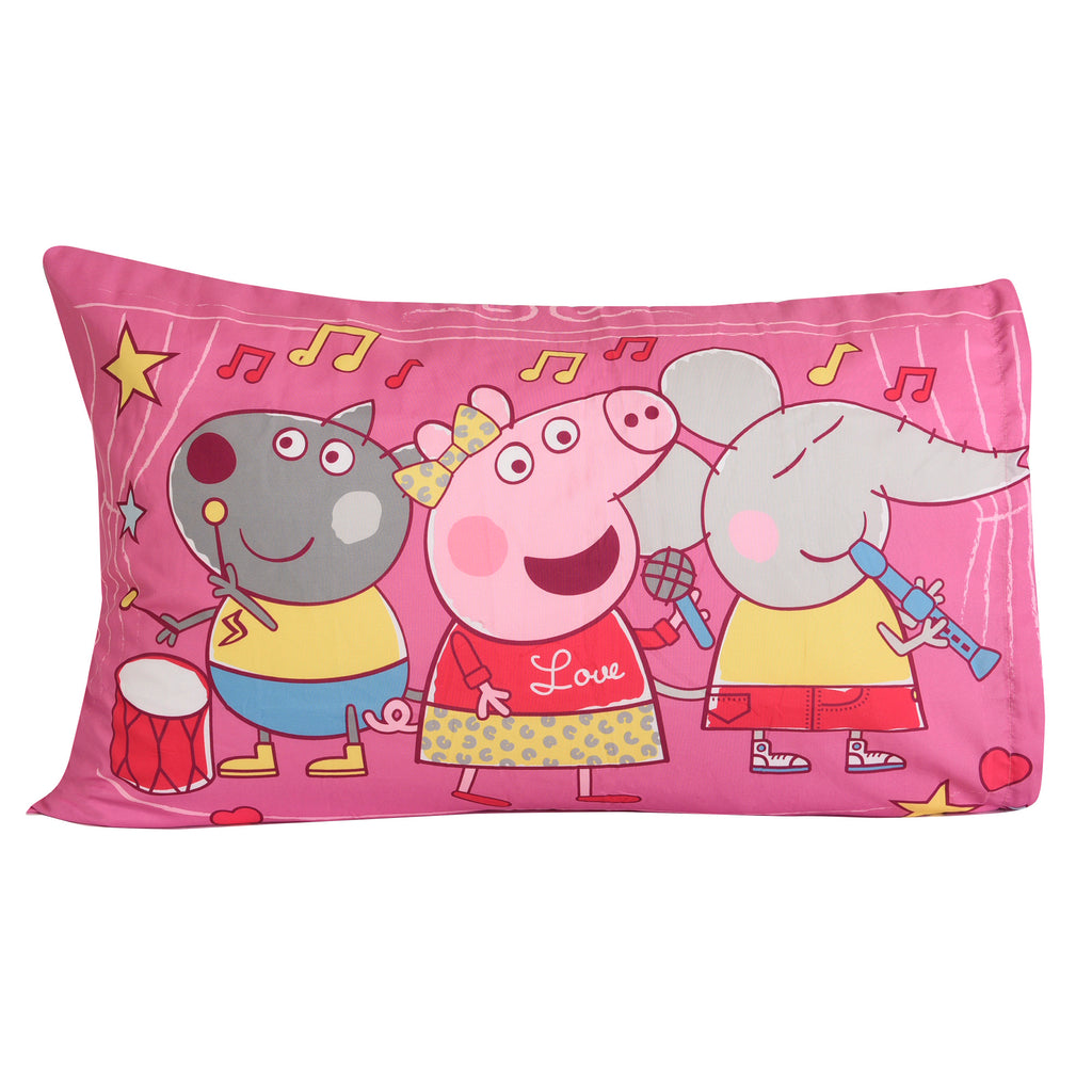 Peppa Pig 2 Pack Pillowcases, 20" x 30" front