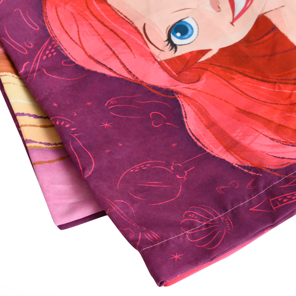 Disney Princess 2 Pack Pillowcases, 20" x 30" close up