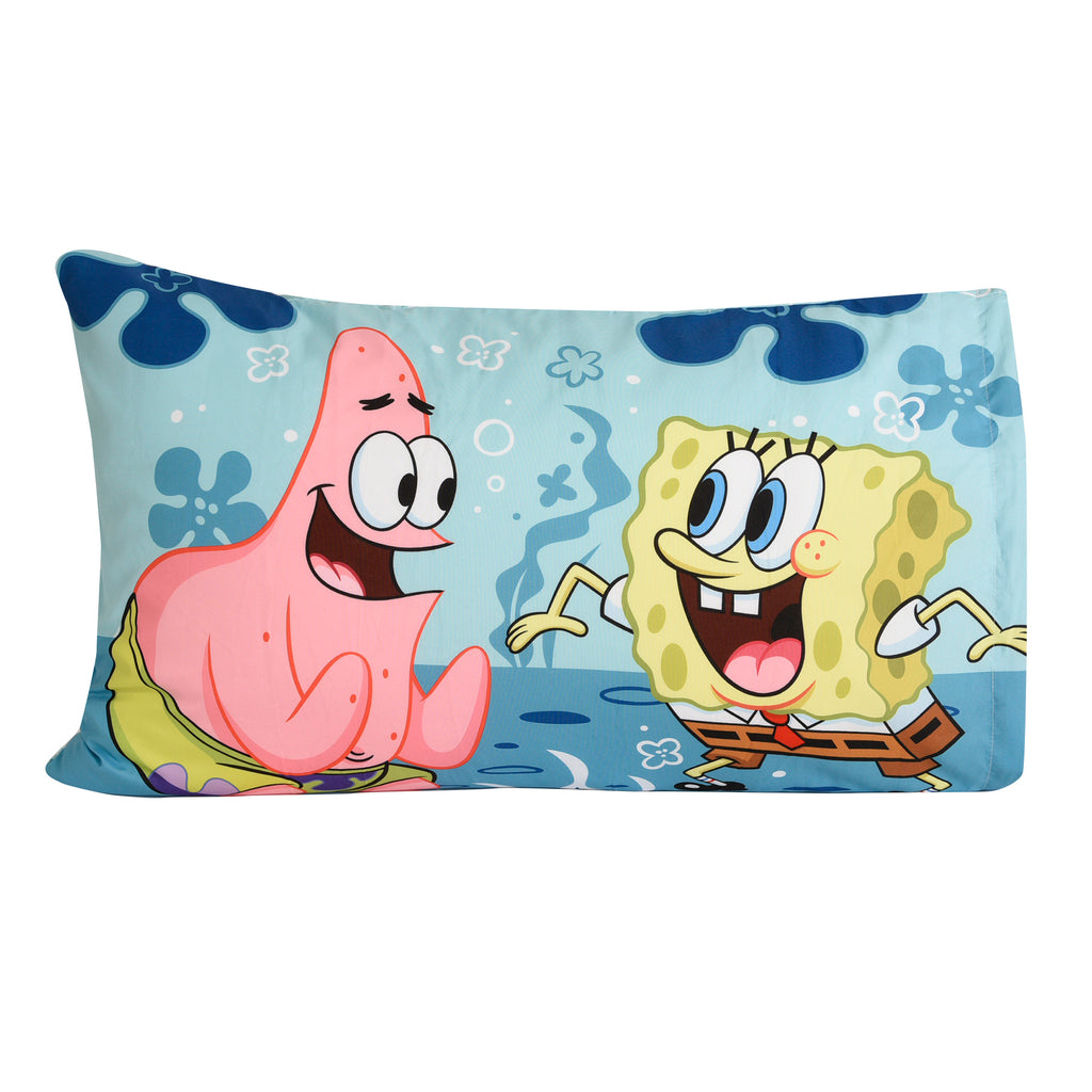 Spongebob Squarepants 2-Piece Pillowcase, 20" x 30" back