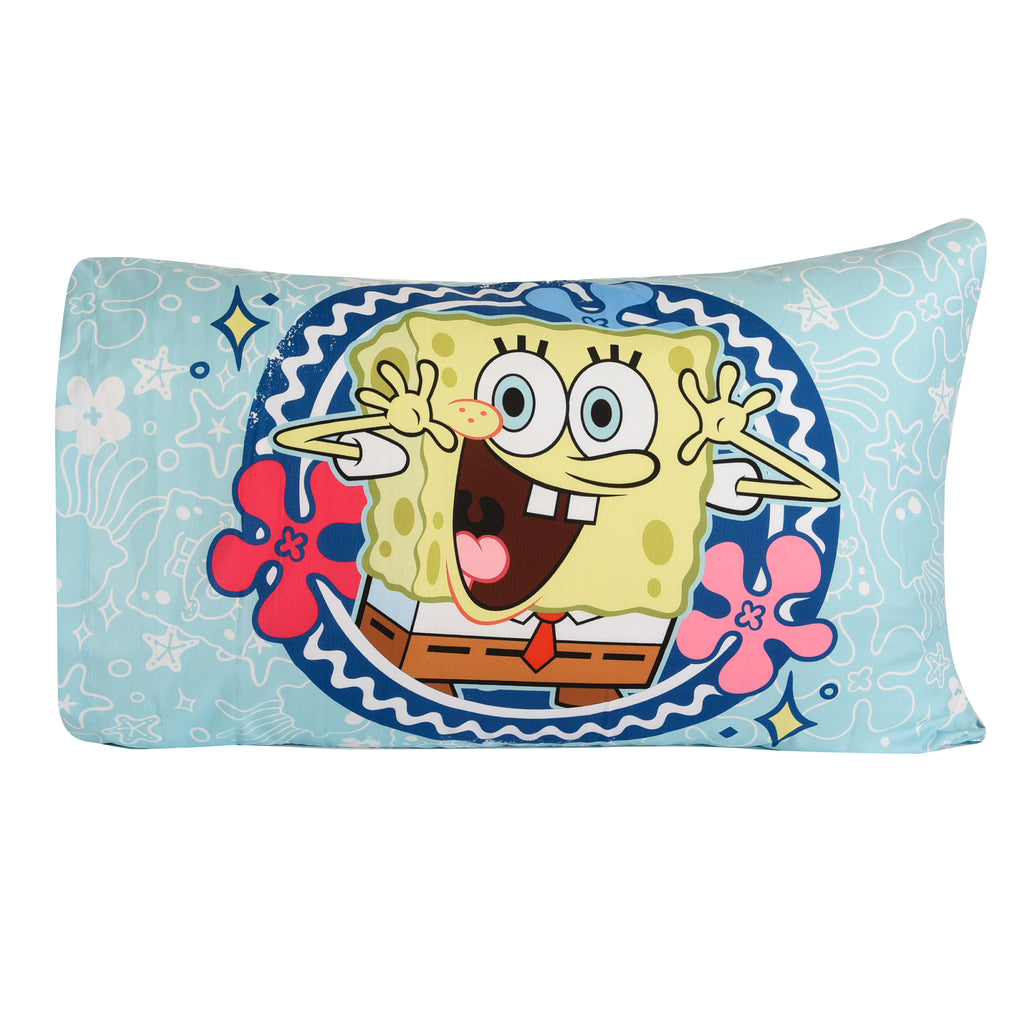 Spongebob Squarepants 2-Piece Pillowcase, 20" x 30" front