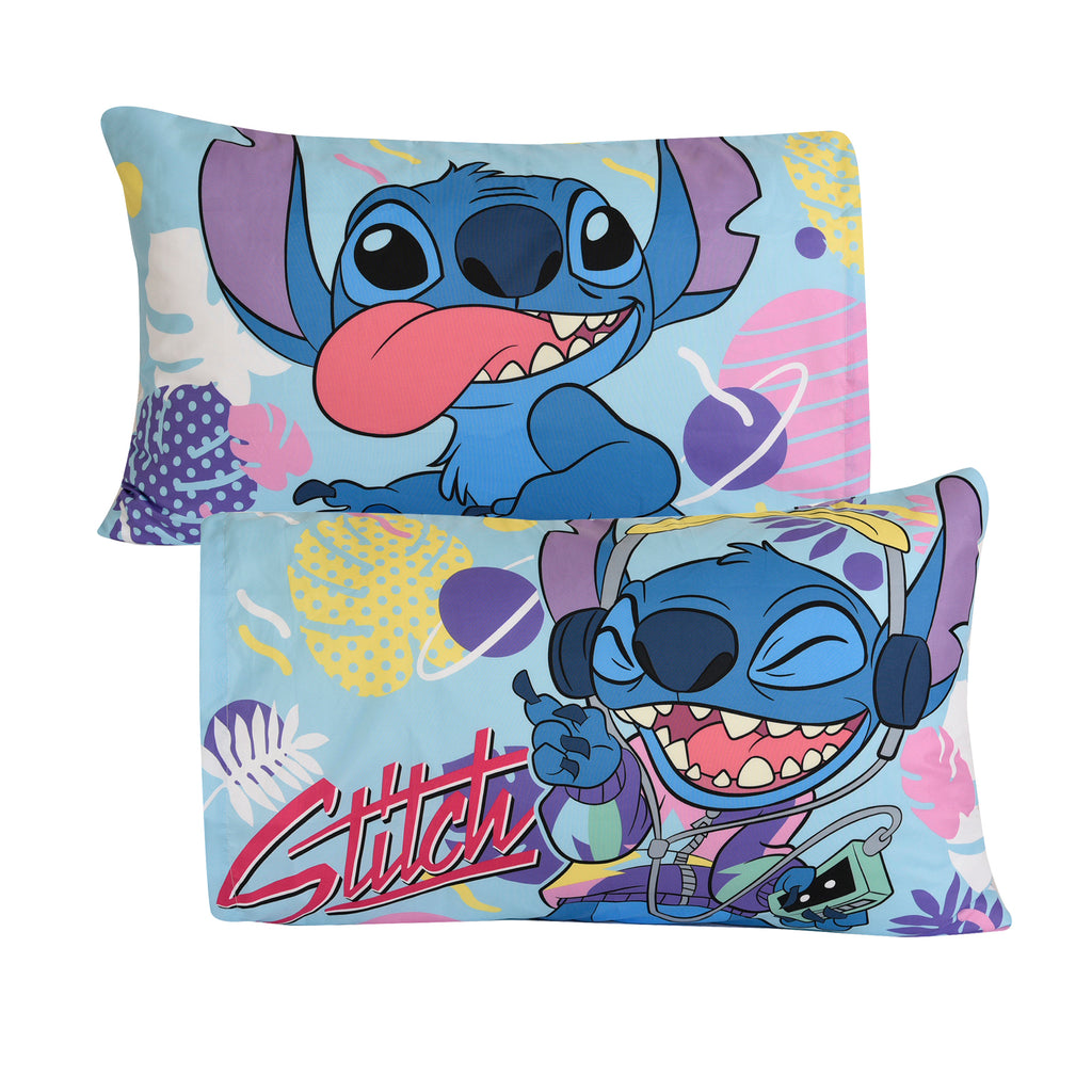 Lilo & Stitch 2-Piece Pillowcase, 20" x 30" front and back