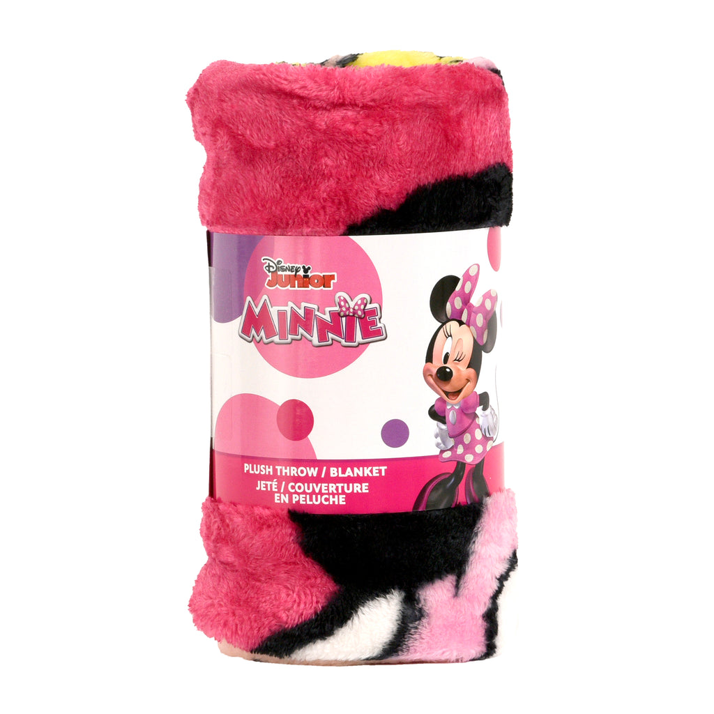Disney Minnie Mouse Throw packaged front
