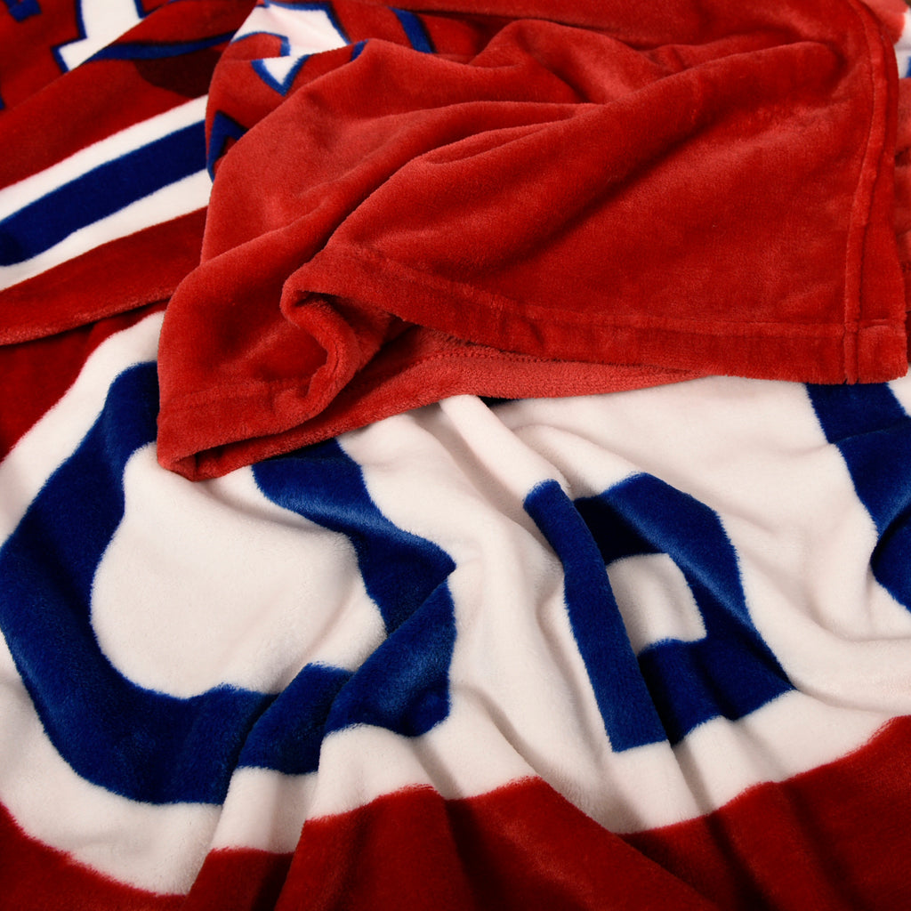 NHL Montreal Canadiens Arena Blanket close up