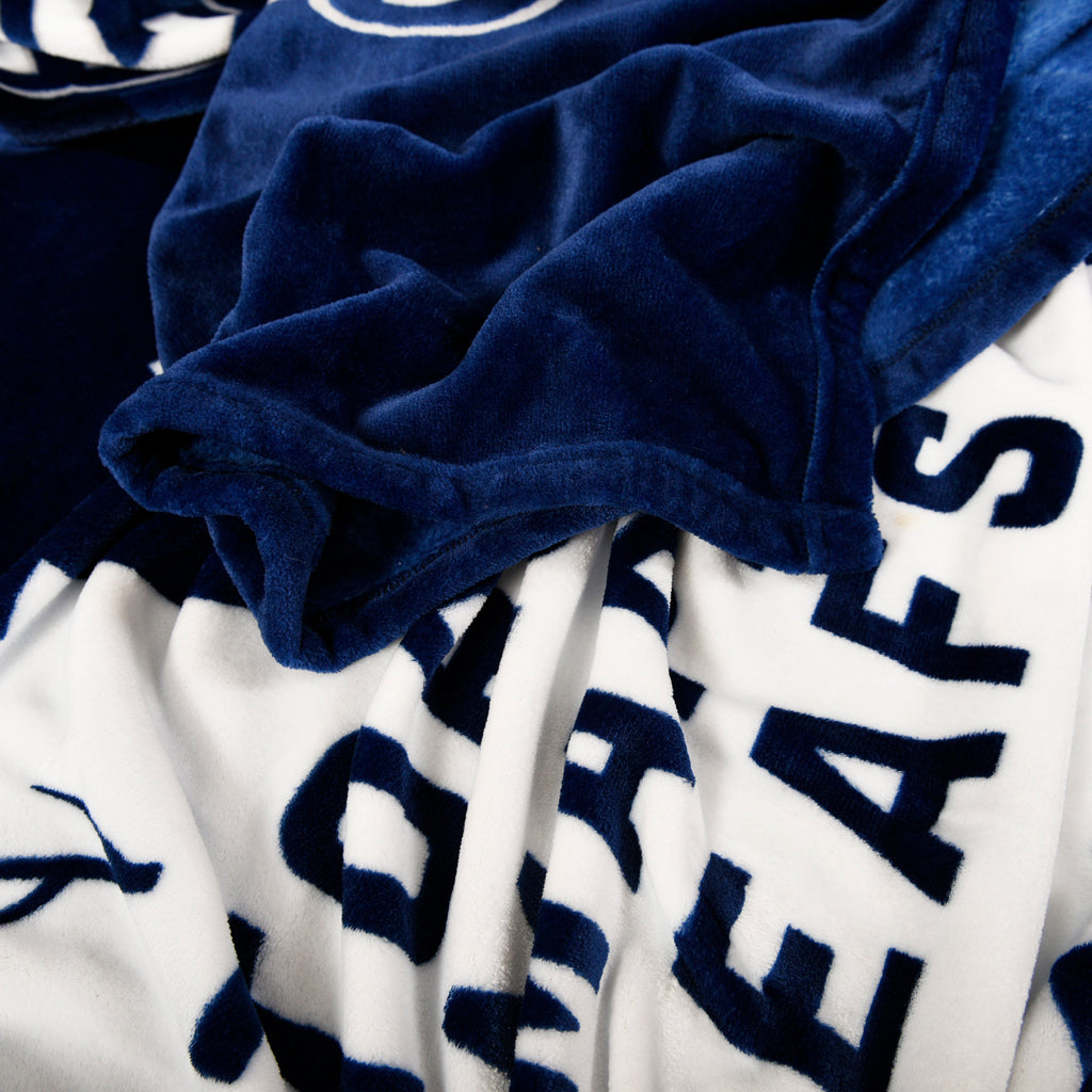 Toronto Maple Leafs Arena Blanket close up