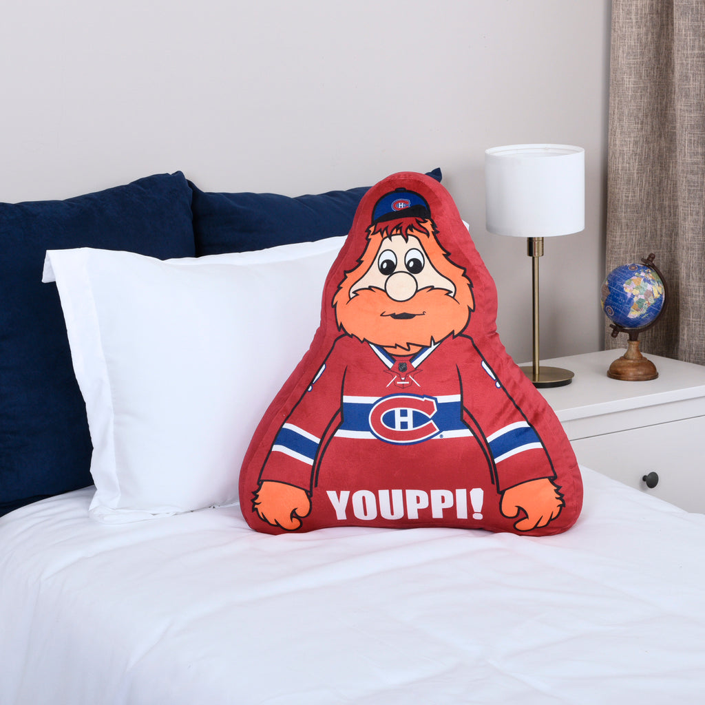 NHL Montreal Canadiens Mascot Pillow, 20" x 22" room shot