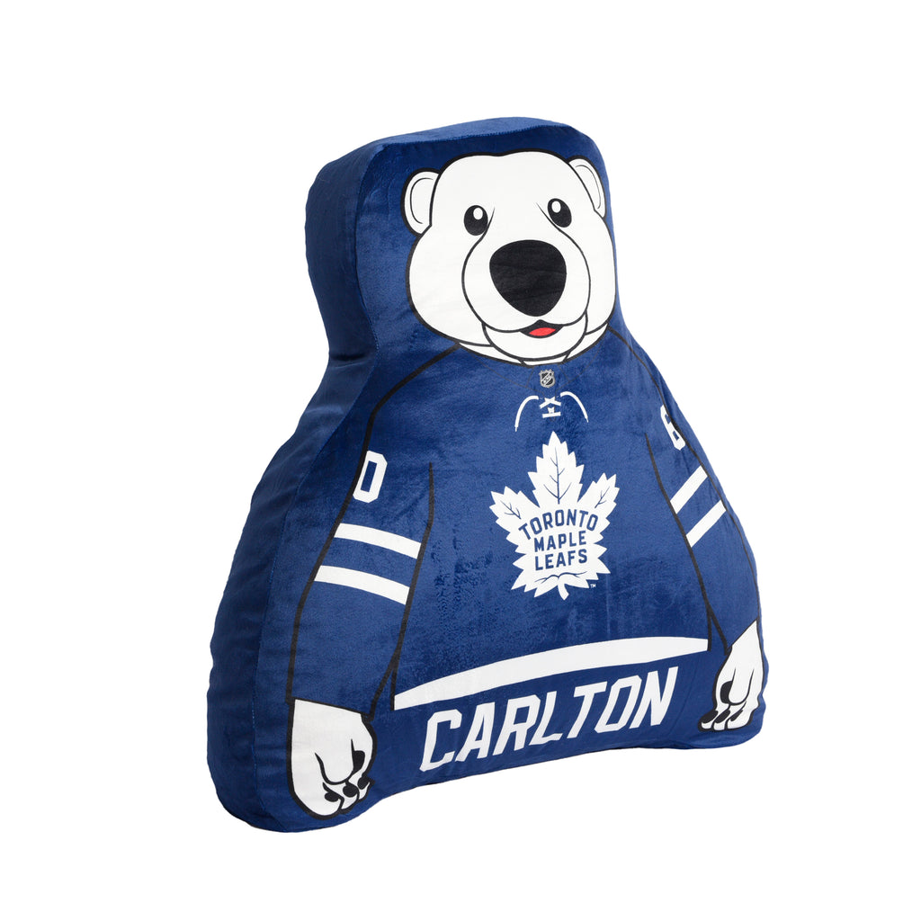 NHL Toronto Maple Leafs Mascot Pillow, 20" x 22" quarter view