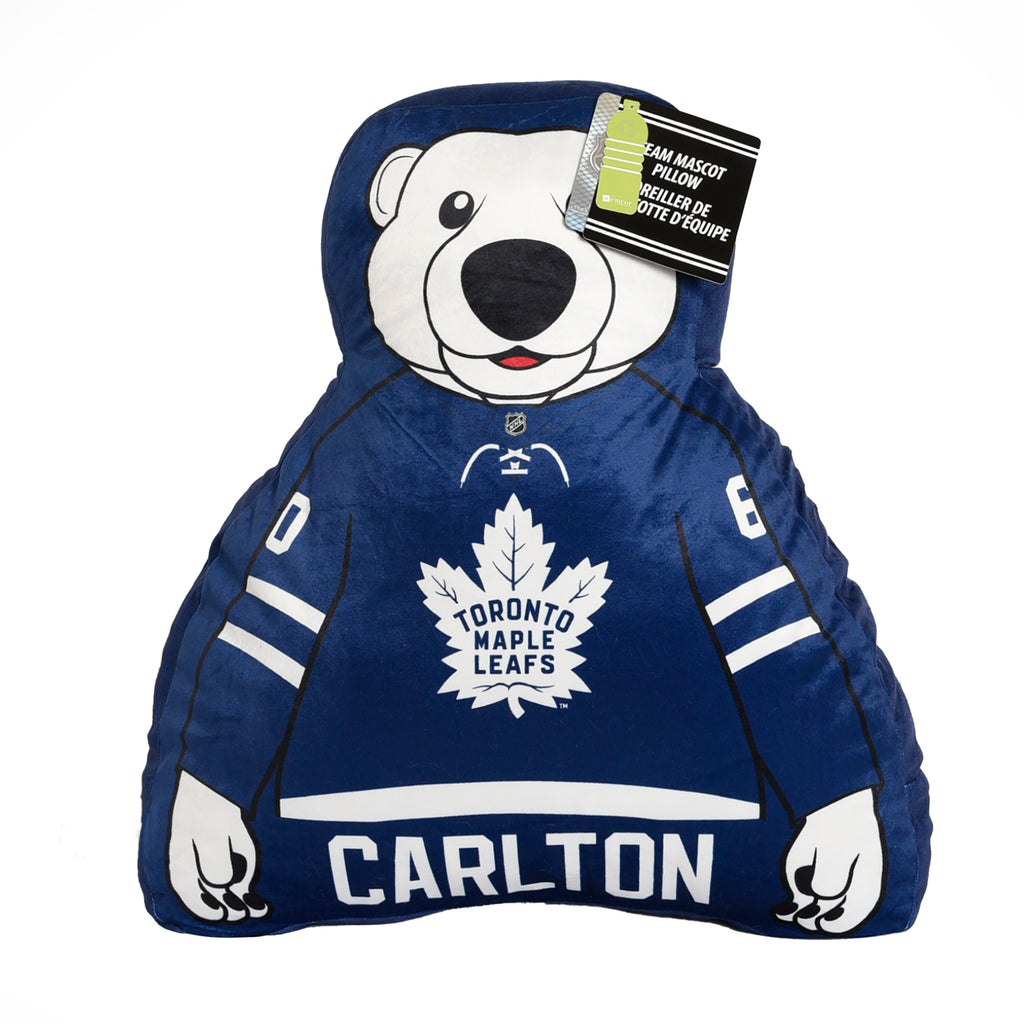 NHL Toronto Maple Leafs Mascot Pillow flat lay