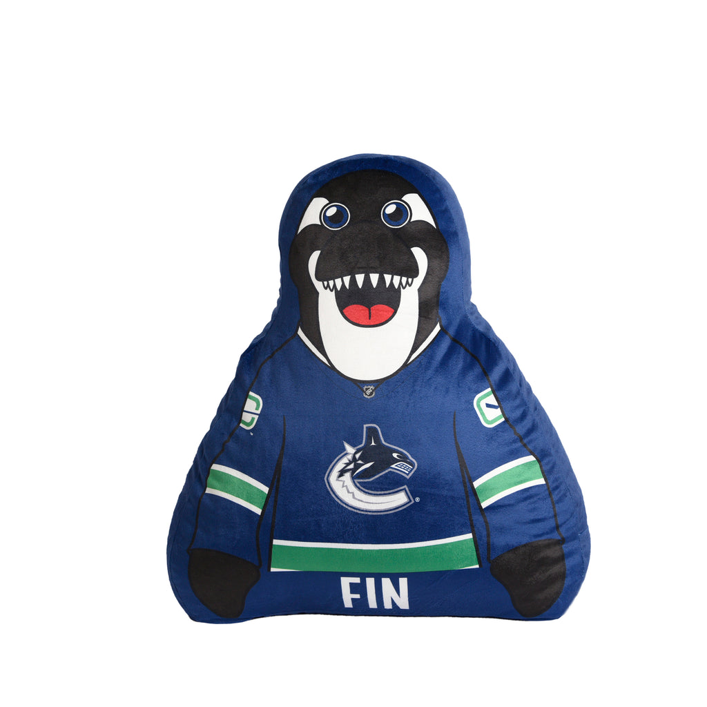 NHL Vancouver Canucks Mascot Pillow, 20" x 22" flat lay
