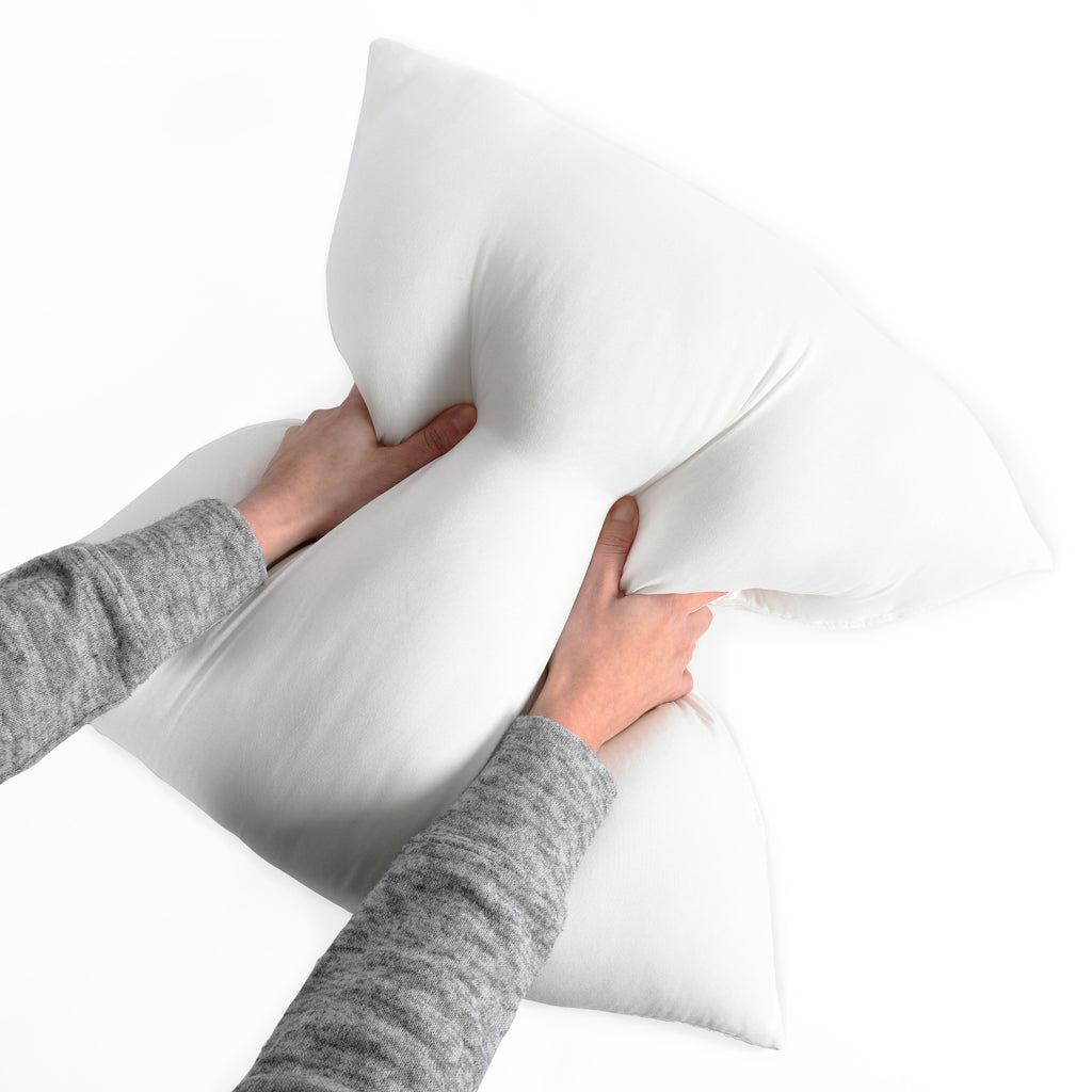 Fluffing a 20 by 20 inch pillow insert