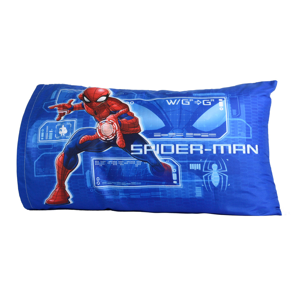 Marvel Spider-Man 3-Piece Twin Sheet Set pillowcase