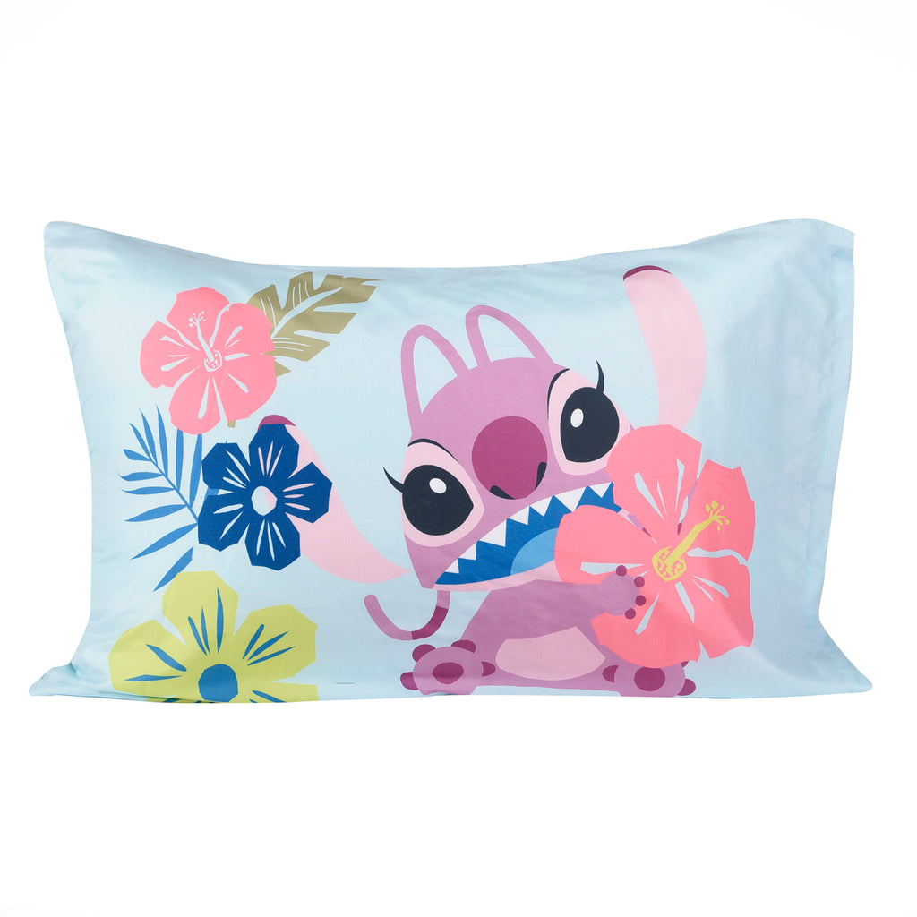 Disney Lilo & Stitch 4-Piece Full Sheet Set pillowcase