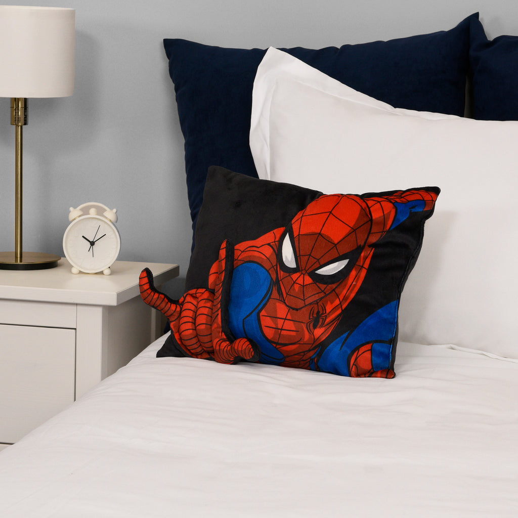 Marvel Spider-Man 3D Decorative Pillow room shot