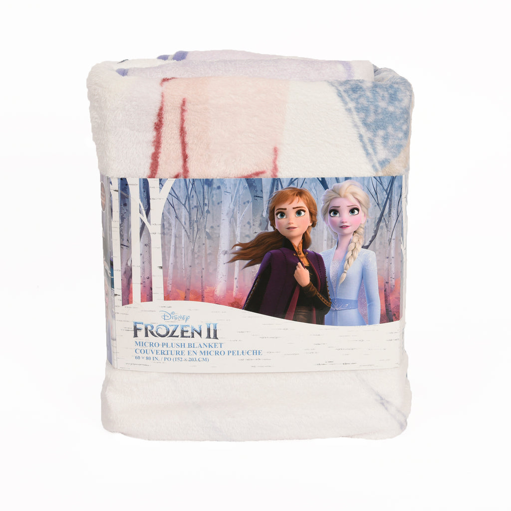 Disney Frozen Micro Blanket packaged front